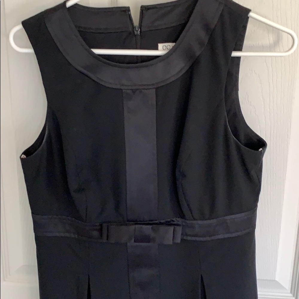 Black bow dress